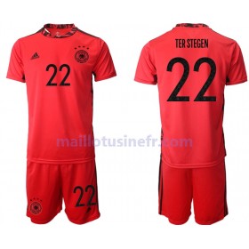 Maillot de Foot Allemagne TER Stegen 22 Gardien Domicile UEFA EURO 2020 - Enfant